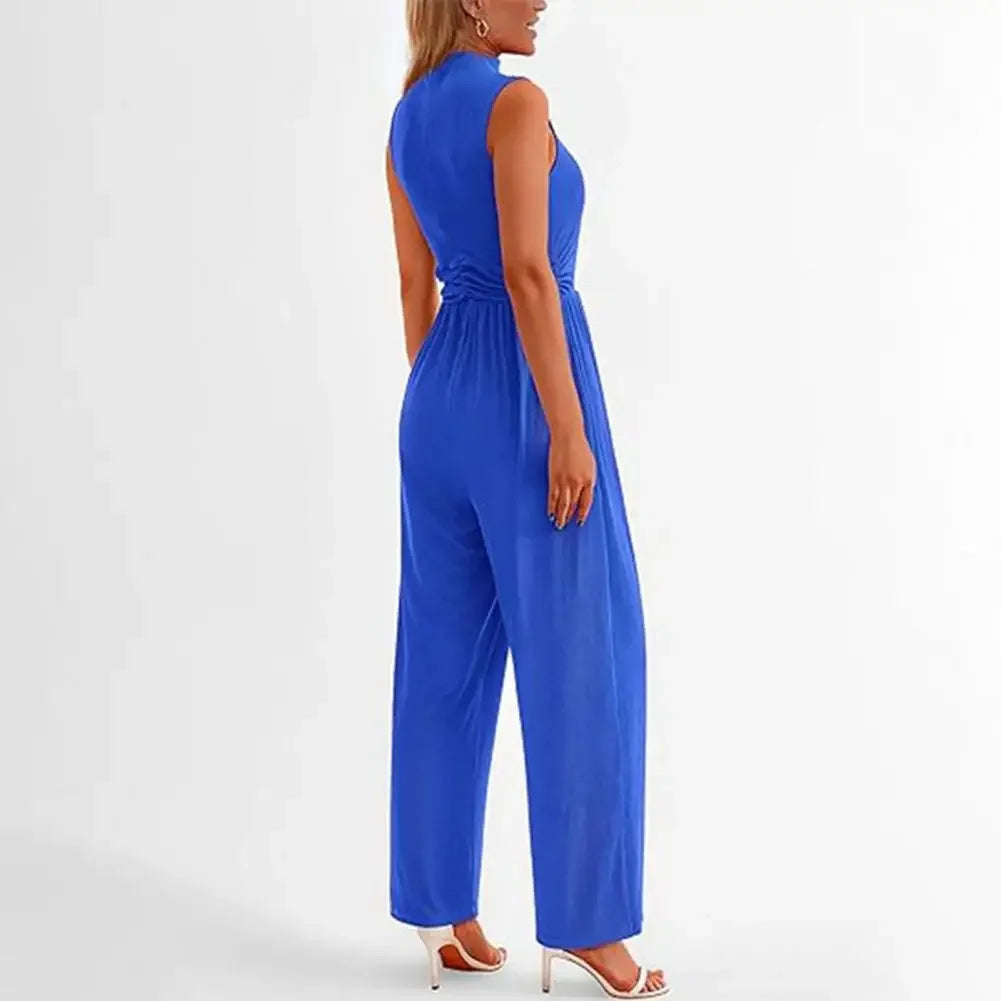 Dames Jumpsuit Formeel Met Wijde Pijpen 5
