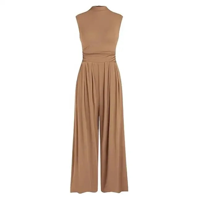Dames Jumpsuit Formeel Met Wijde Pijpen 7