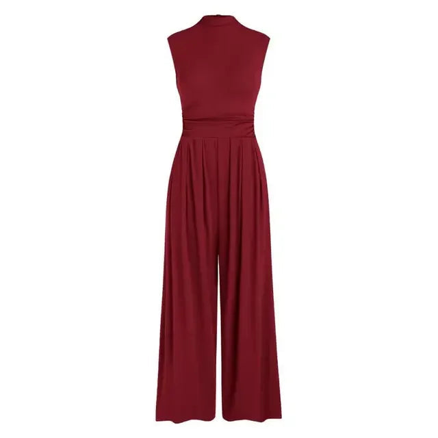 Dames Jumpsuit Formeel Met Wijde Pijpen 9