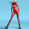 Dames Jumpsuit Futuristisch Punk Design 10