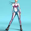 Dames Jumpsuit Futuristisch Punk Design 20
