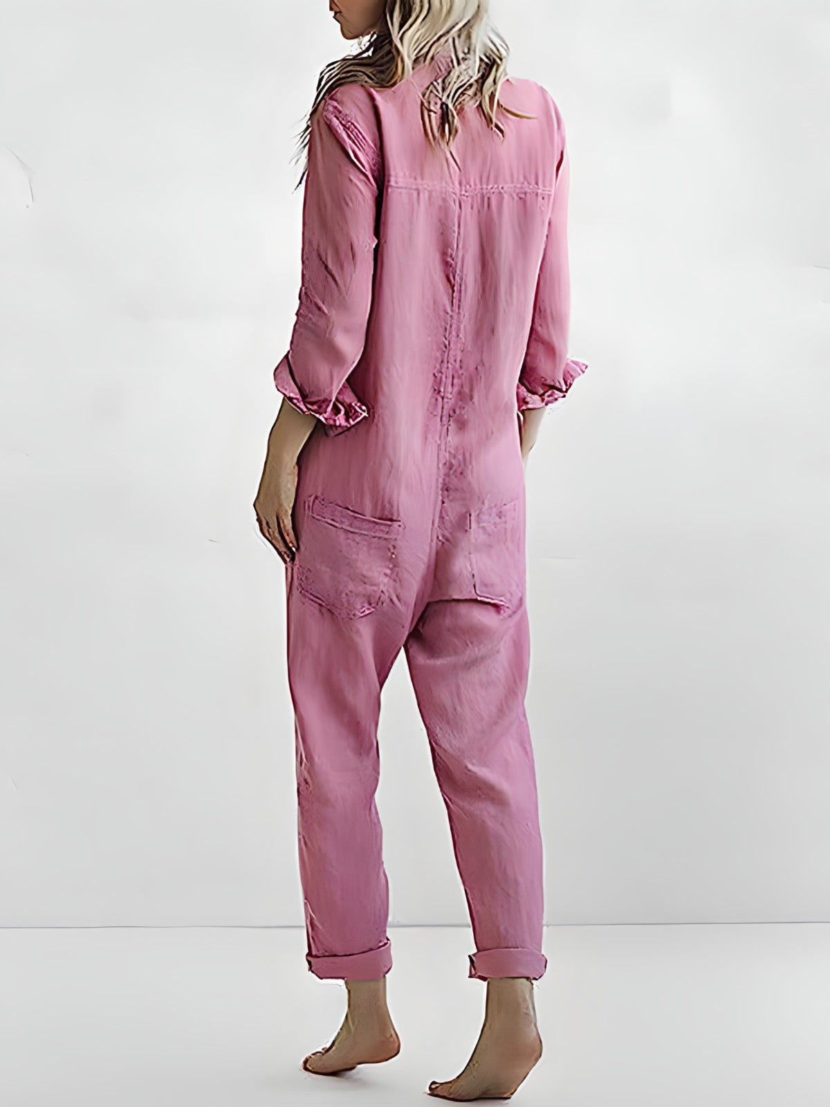 Dames Jumpsuit Getailleerd Polyester Elegante Stijl 3