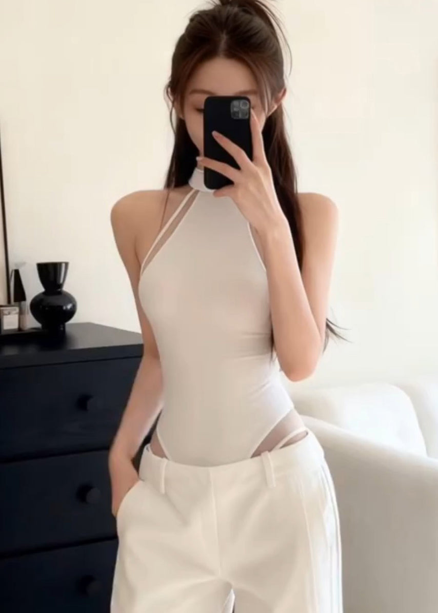 Dames Jumpsuit Halter Mouwloos Feestelijk 3