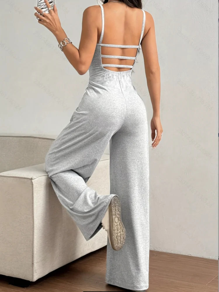 Dames Jumpsuit Halterstijl 3