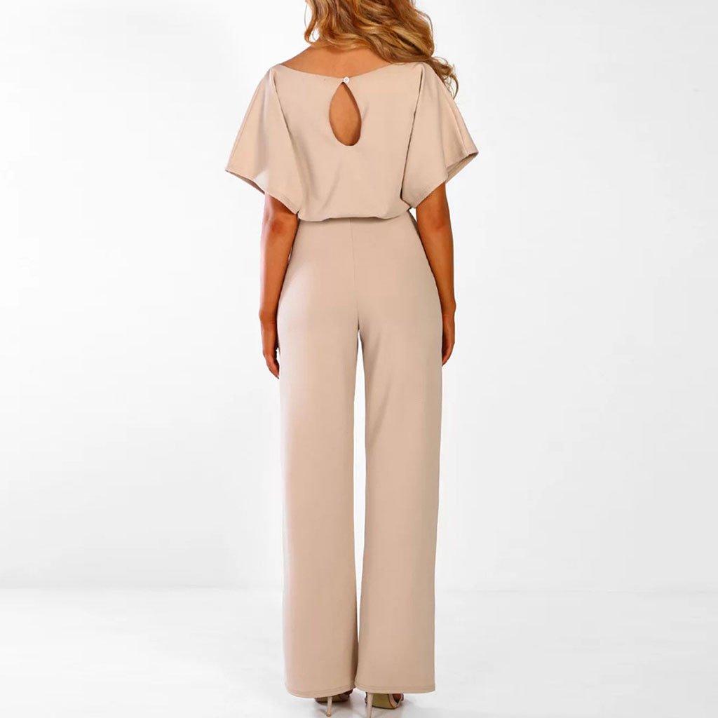 Dames Jumpsuit Met Uitgestrekte Mouwen En Comfortabele Pasvorm 2