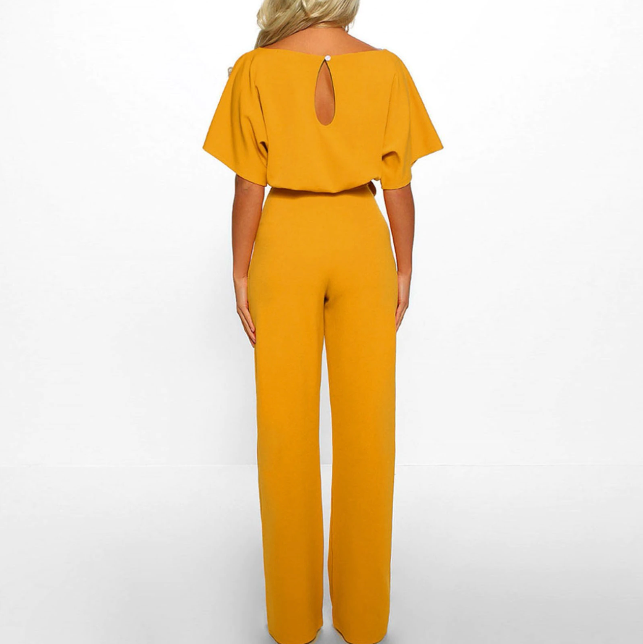 Dames Jumpsuit Met Uitgestrekte Mouwen En Comfortabele Pasvorm 4