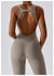 Dames Jumpsuit V-Hals Getailleerd Nylon Sportief 3