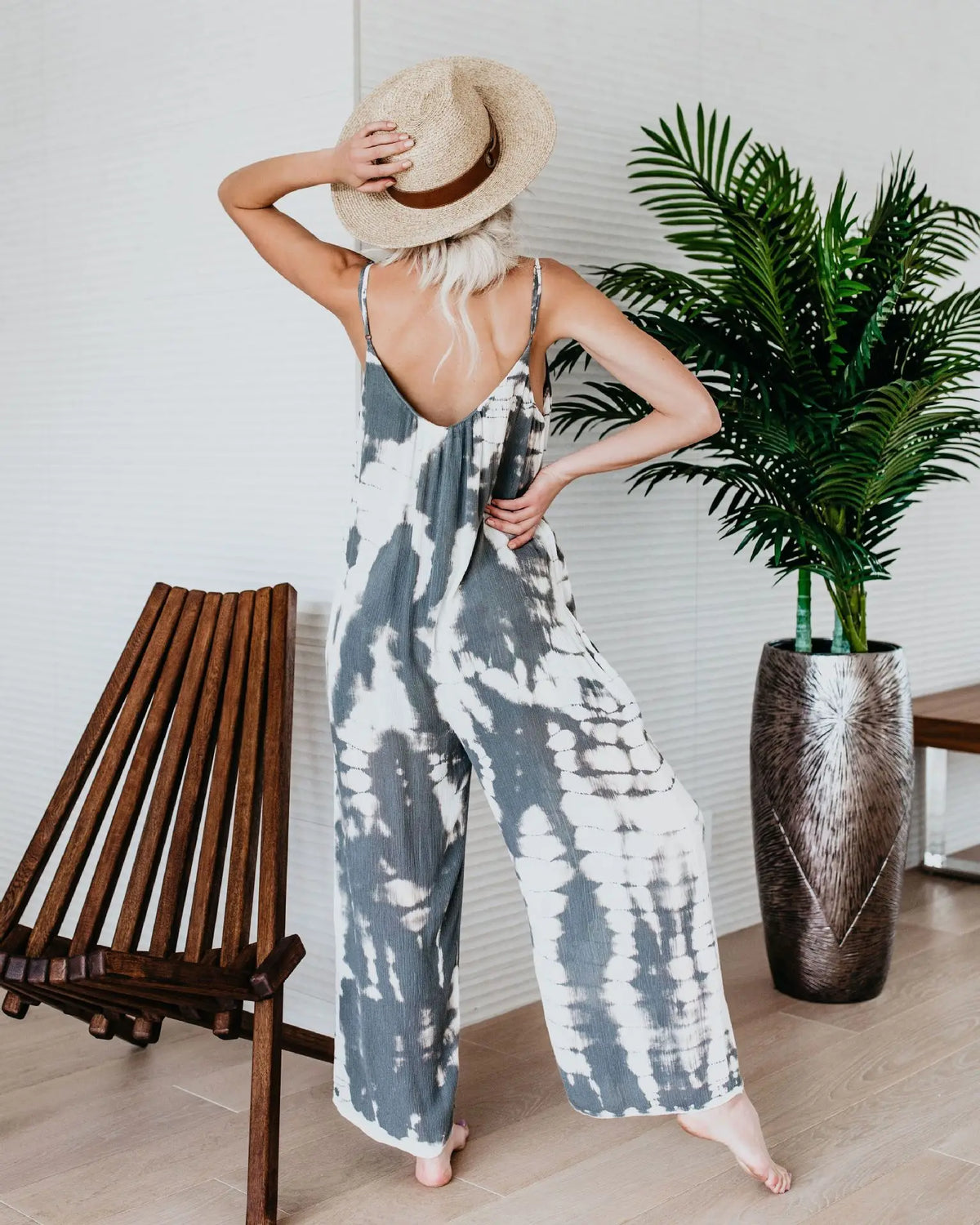 Dames Jumpsuit Wijde Pijpen 1