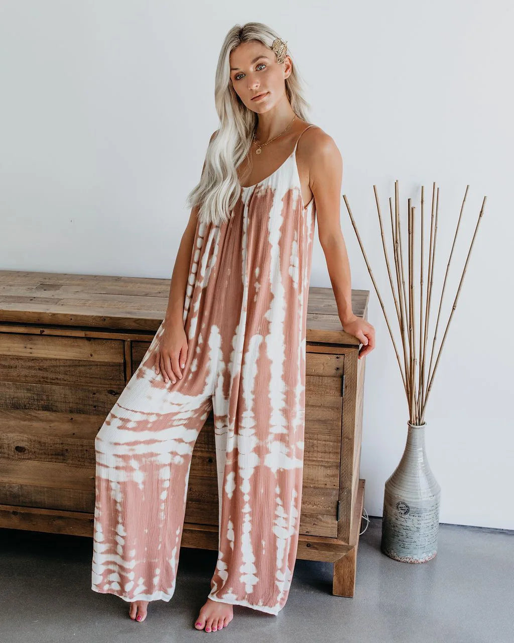 Dames Jumpsuit Wijde Pijpen 7