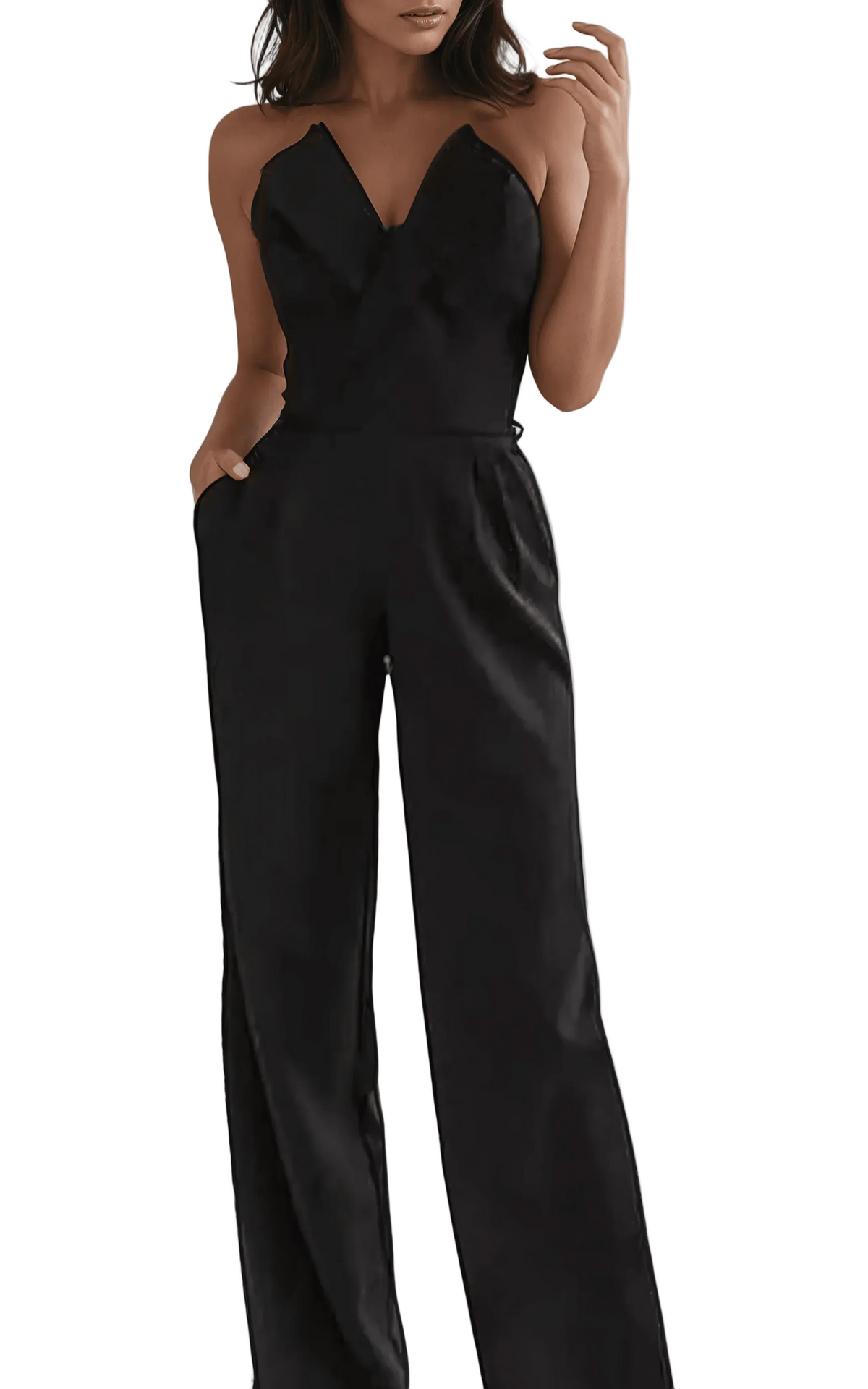 Dames Jumpsuit voor Kantoor en Zakelijke Kleding 0