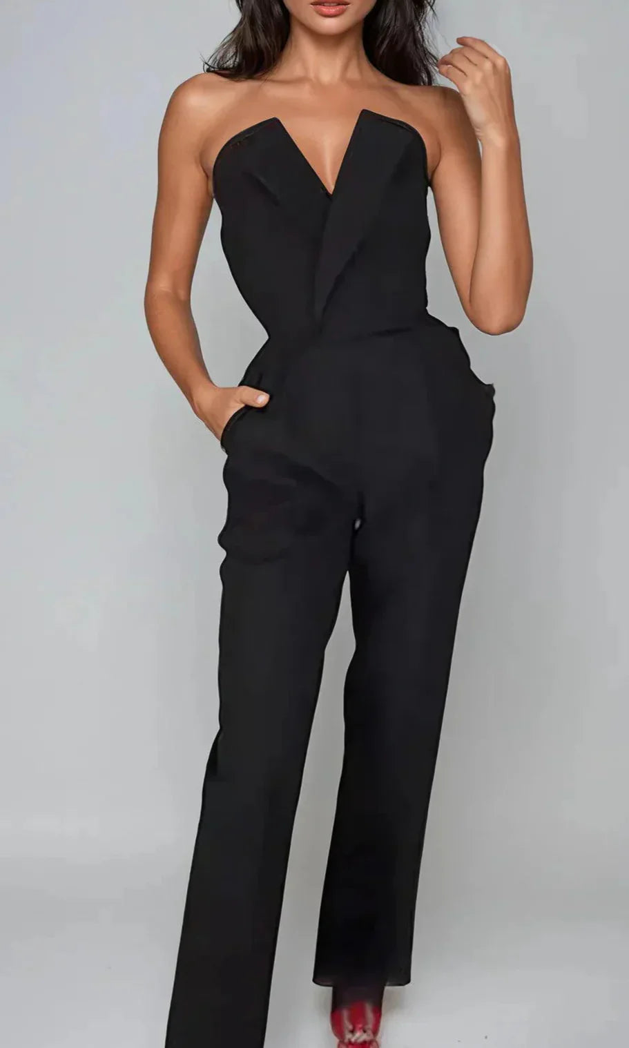 Dames Jumpsuit voor Kantoor en Zakelijke Kleding 2