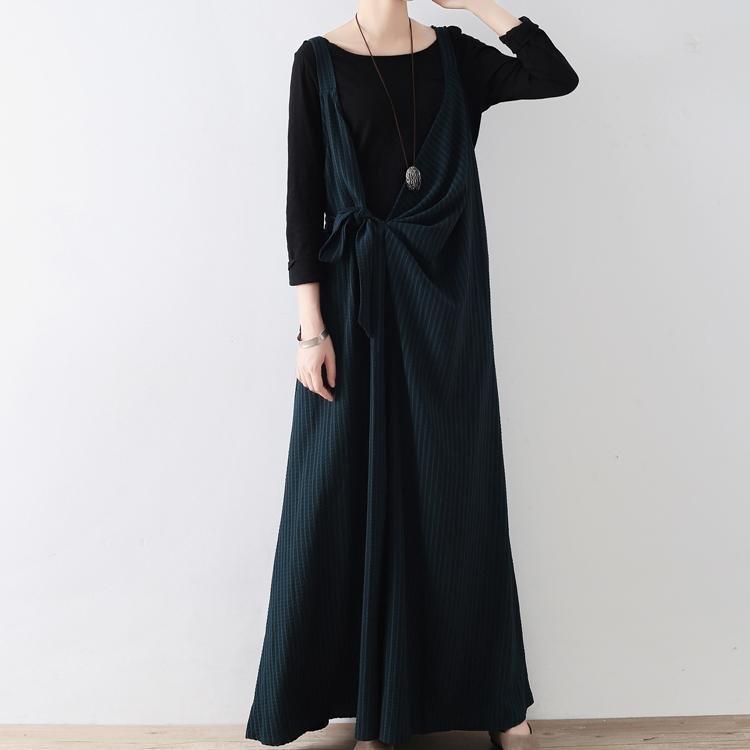 Dames Jumpsuitbroek Oversized Gestreept Wijde Pijpen 3
