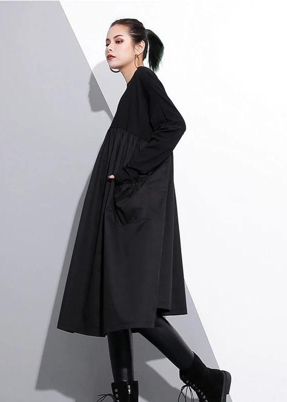 Dames Jurk Katoen O-Hals Casual Met Tailleaccent 6