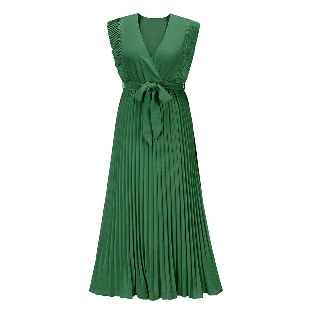 Dames Jurk V-Hals Boheemse Stijl Zacht Ademend 1