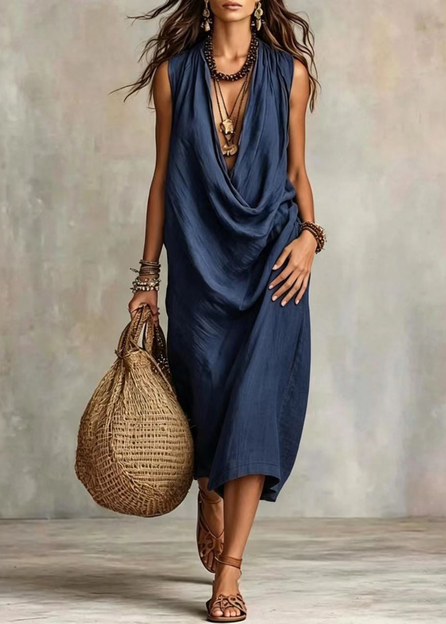 Dames Jurk V-hals Losvallend Zomerse Stijl 3