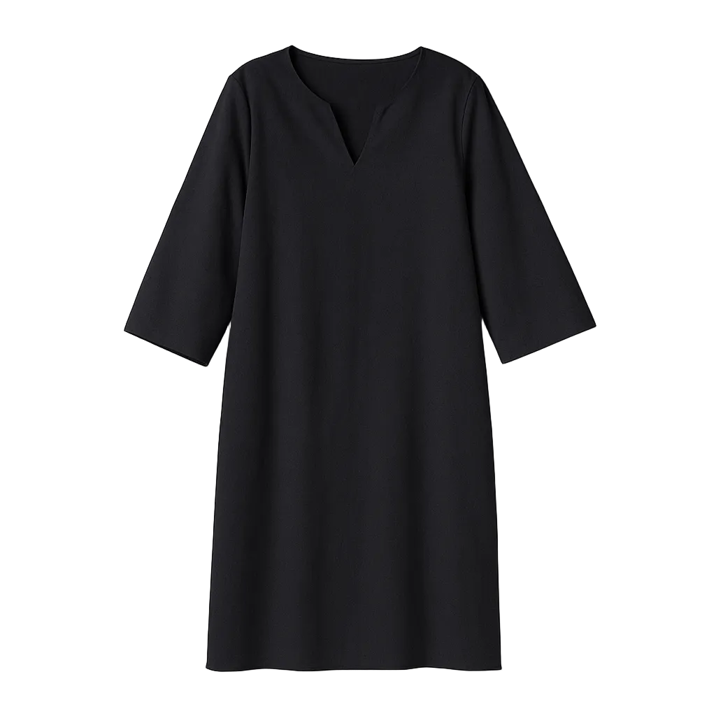 Dames Jurk V-hals Stijlvol voor Herfst en Winter 0