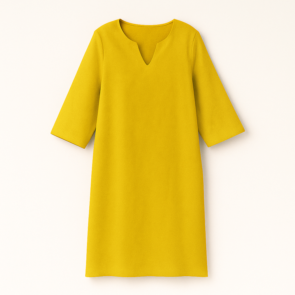 Dames Jurk V-hals Stijlvol voor Herfst en Winter 6