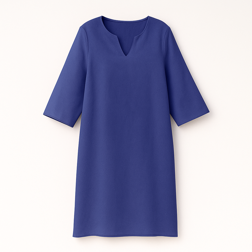 Dames Jurk V-hals Stijlvol voor Herfst en Winter 7