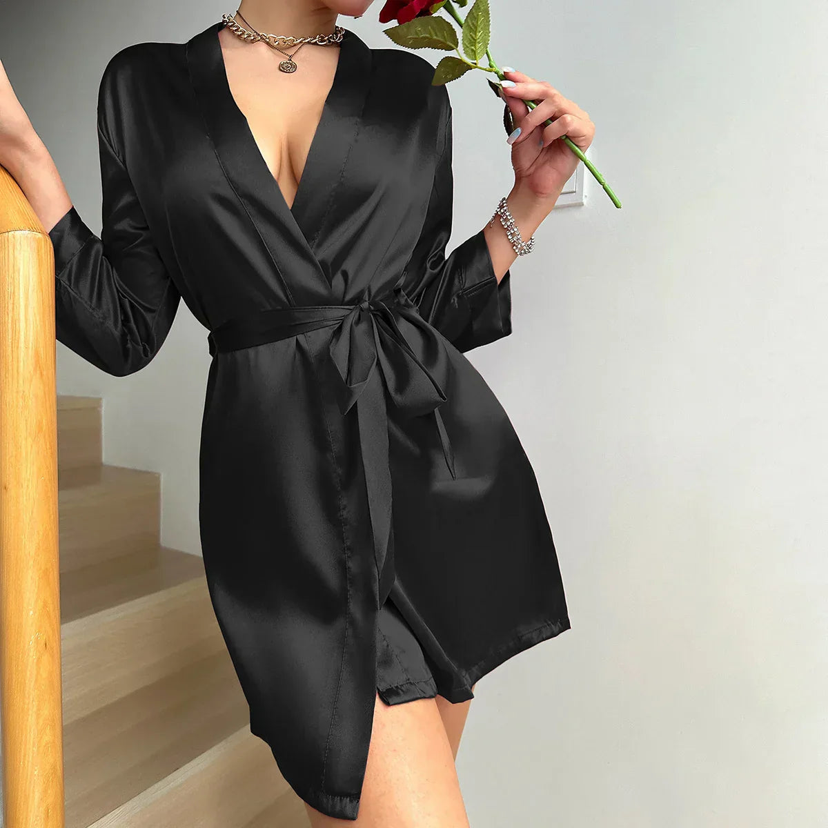 Dames Kamerjas met Vetersluiting en Casual Stijl 0