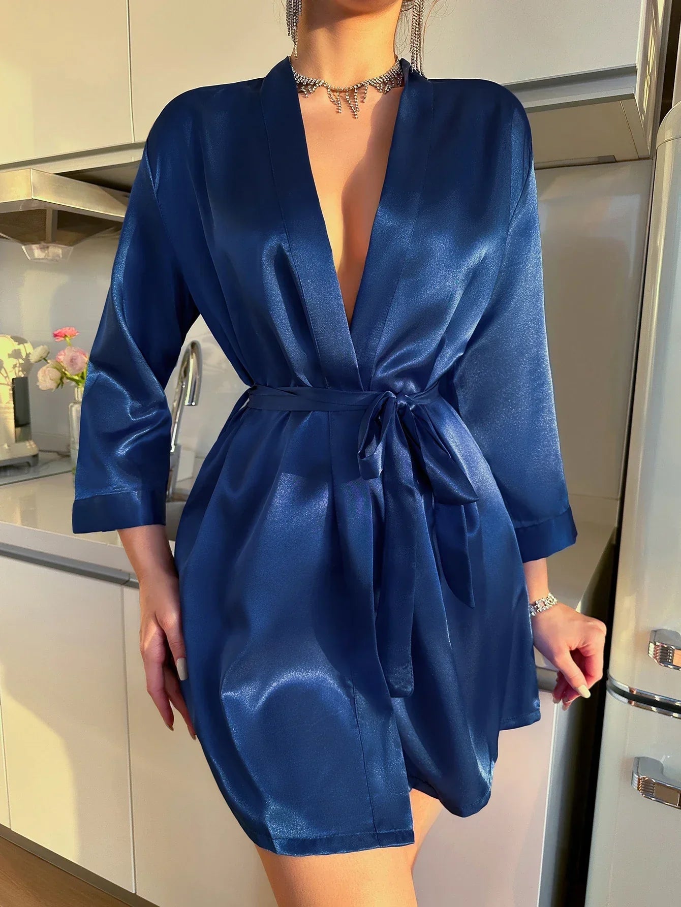 Dames Kamerjas met Vetersluiting en Casual Stijl 6