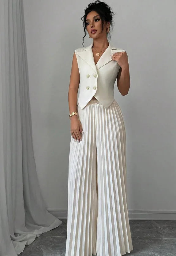 Dames Kantoorpak Casual Tweedelige Set 11