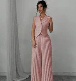 Dames Kantoorpak Casual Tweedelige Set 9