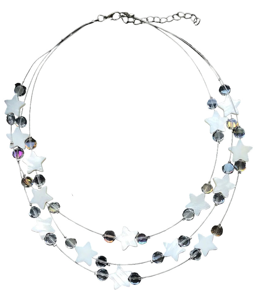 Dames Ketting Boheemse Meerdere Lagen Met Ster- en Schelpdetails 1