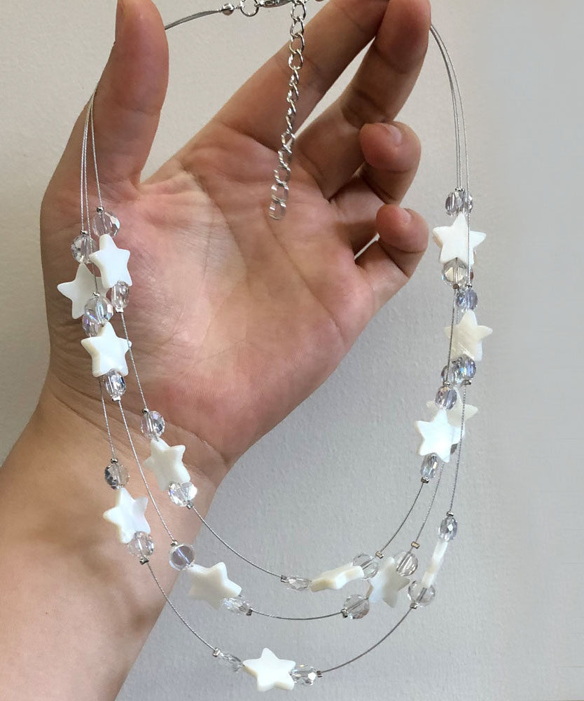 Dames Ketting Boheemse Meerdere Lagen Met Ster- en Schelpdetails 3