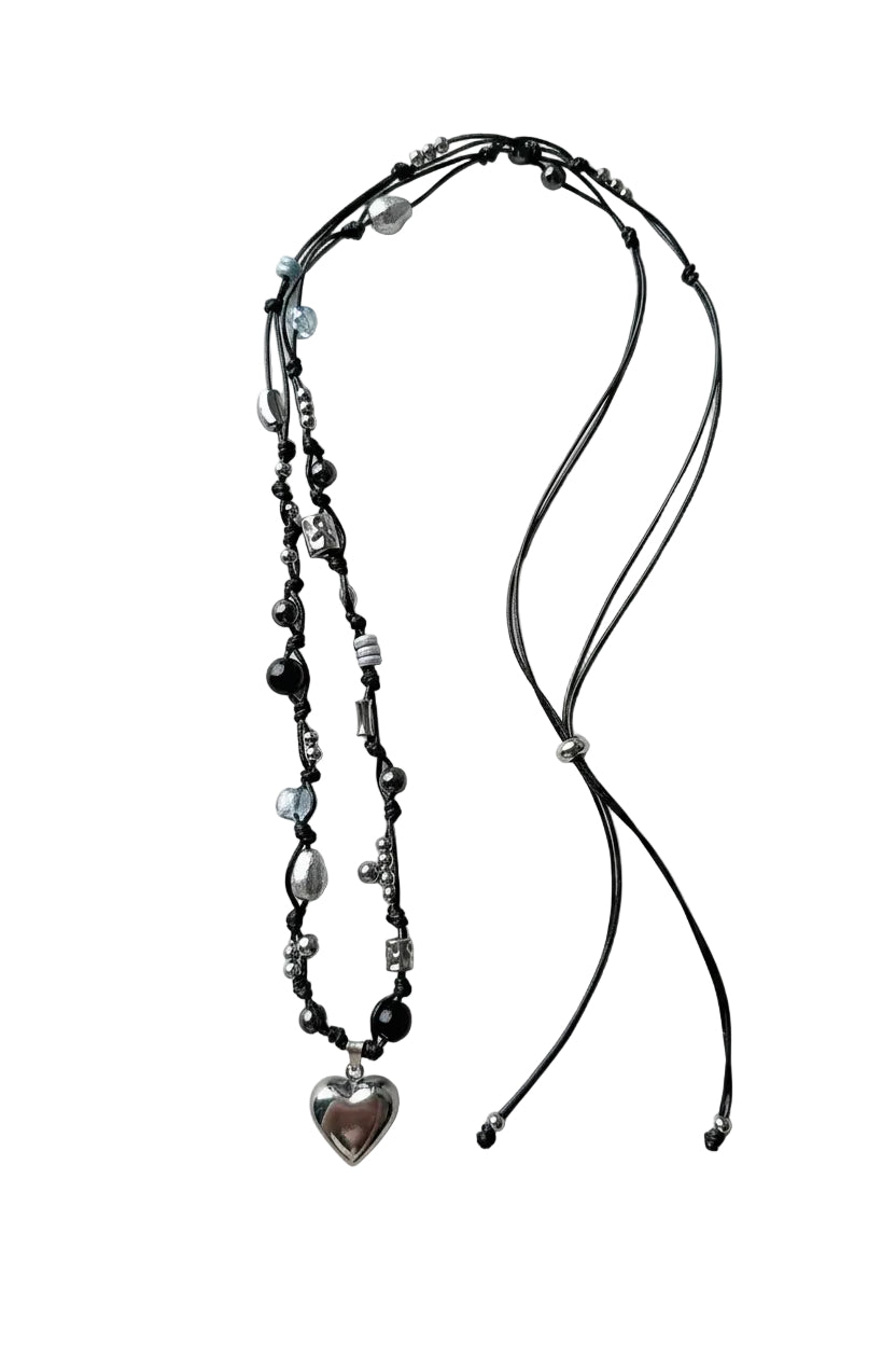 Dames Ketting Hart Hanger Boho Stijl 1