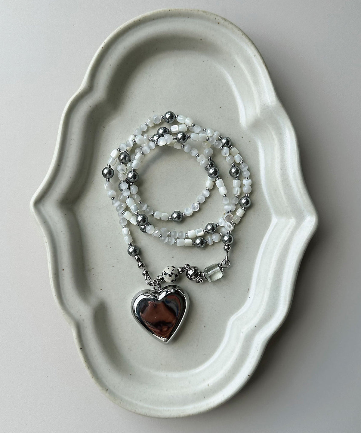 Dames Ketting Hartvormige Hanger Lang Ontwerp 1
