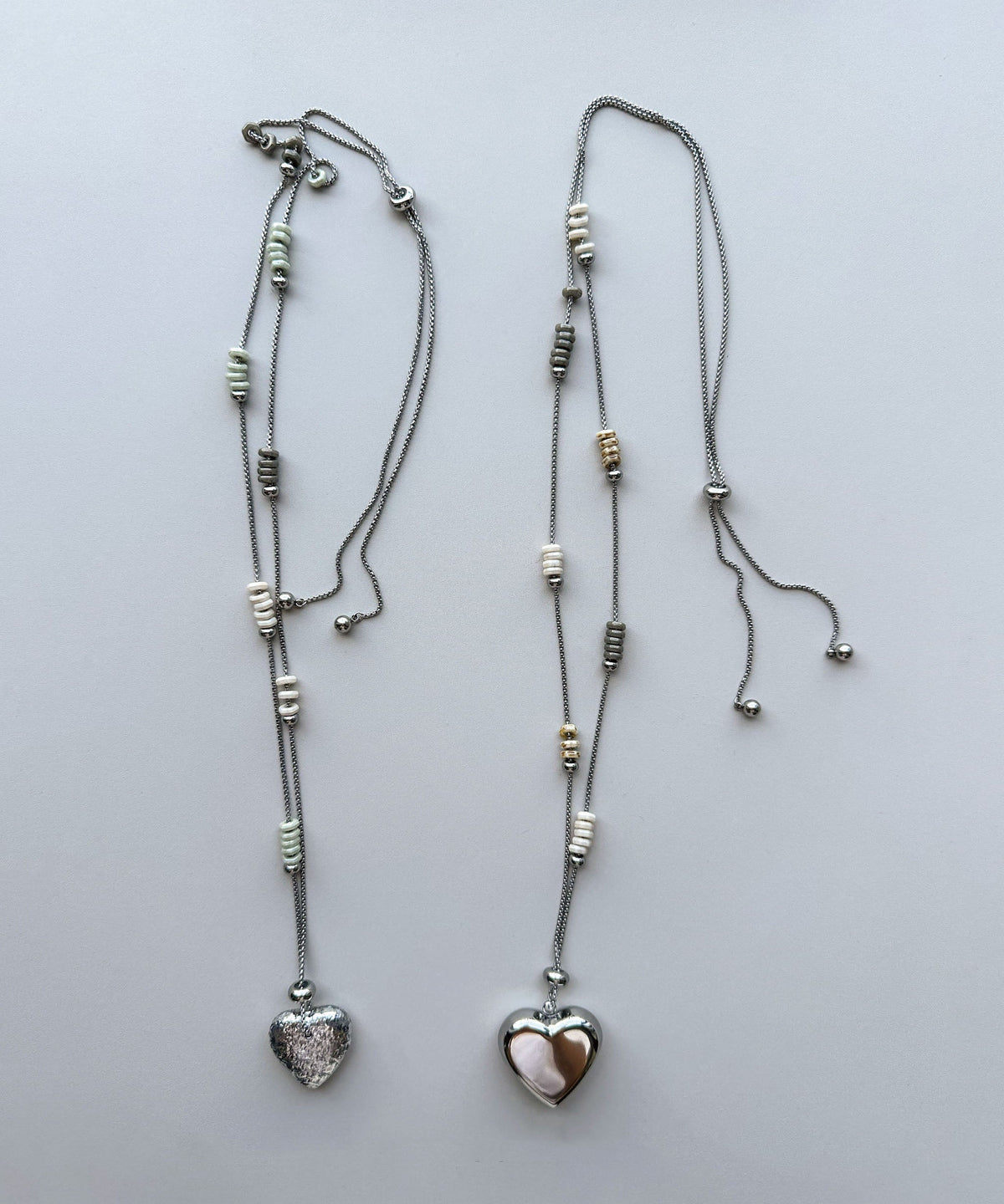 Dames Ketting Lange Boheemse Liefdeshart Hanger 4