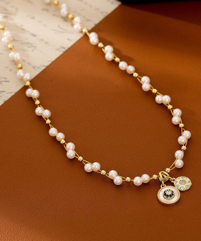 Dames Ketting Met Hanger Goudkleurig Modern Design 3