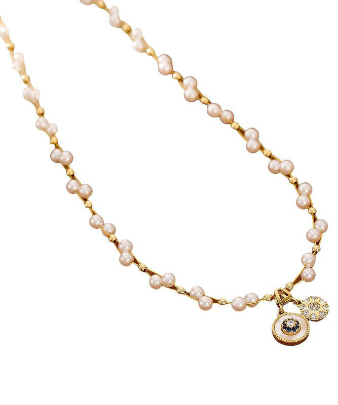 Dames Ketting Met Hanger Goudkleurig Modern Design 4