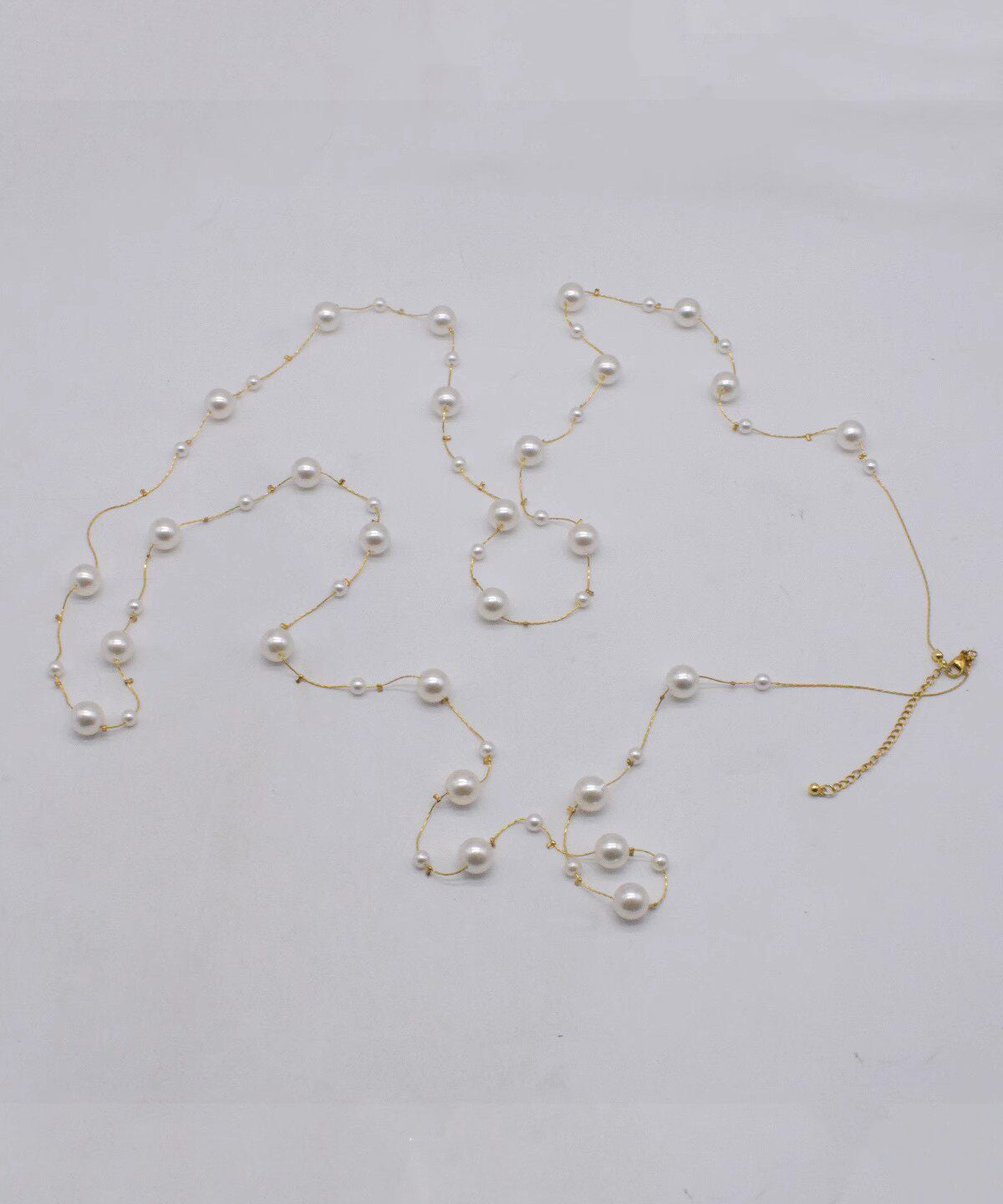 Dames Ketting Met Parel Kralen En Kwastje 4