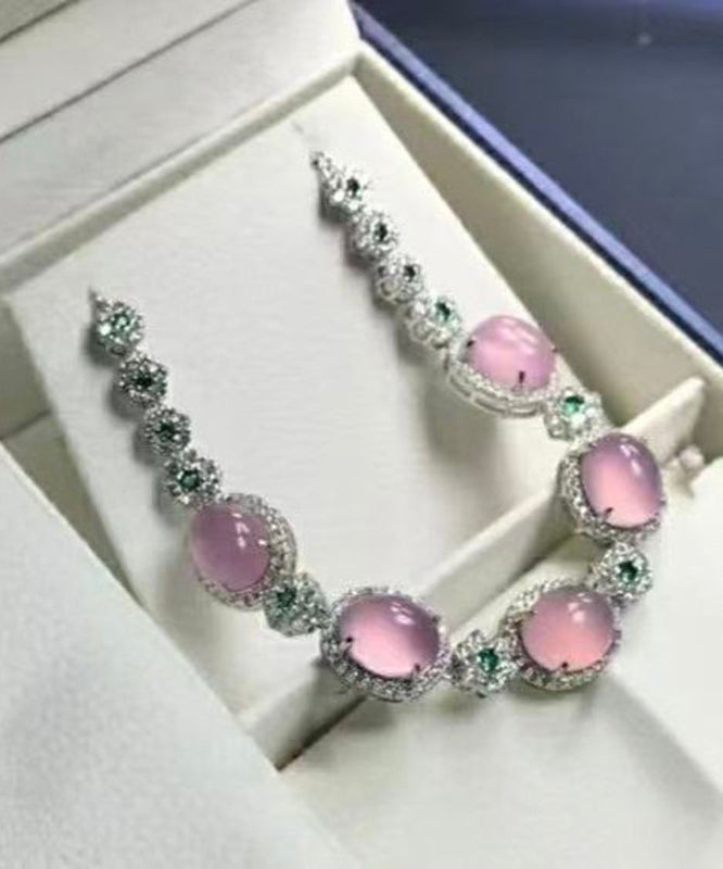 Dames Ketting Set Vierdelig Met Zirkoon Accent 3