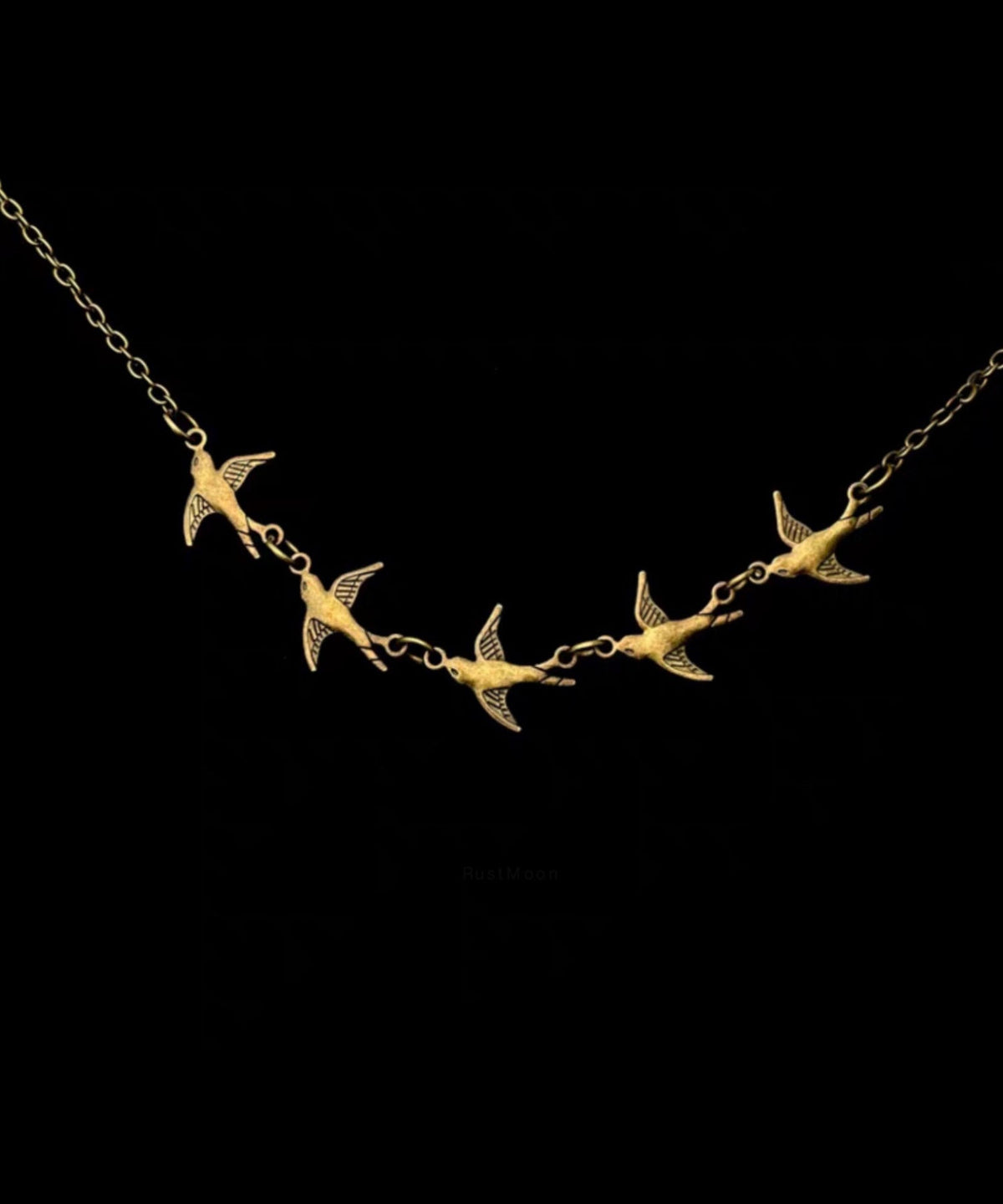 Dames Ketting met Kleine Zwaluw Hanger Fijn Design 1