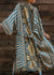 Dames Kimonojas Lange Mouwen Geometrisch Print 3
