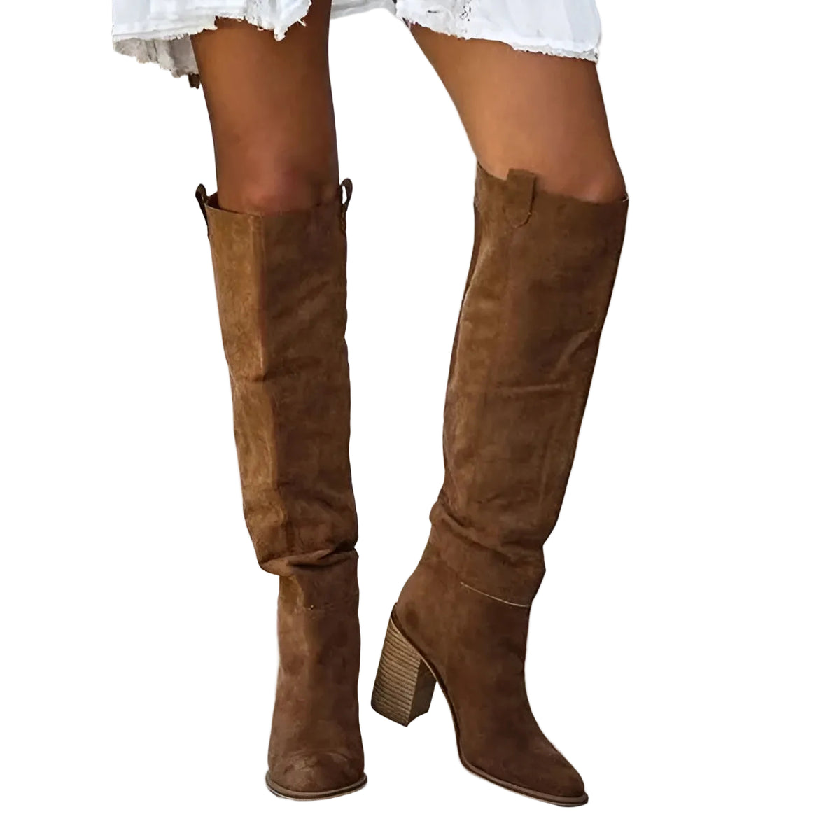 Dames Kniehoge Laarzen Trendy 0
