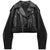 Dames Korte Bikerjacke Moderne Stijl 0