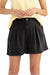 Dames Korte Broek Hoge Taille Plooien Linnen 0