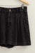 Dames Korte Broek Hoge Taille Plooien Linnen 4