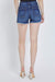 Dames Korte Broek Hoge Taille met Strass Franje Polyester Casual 3