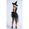 Dames Kostuum Heks Gothic Tutu Playsuit voor Feest 4