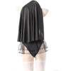 Dames Kostuum Kloosterstijl Bodysuit voor Cosplay met Sluier en Kousen 3