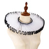 Dames Kraag Vintage Renaissance Stijl Met Ruches 8