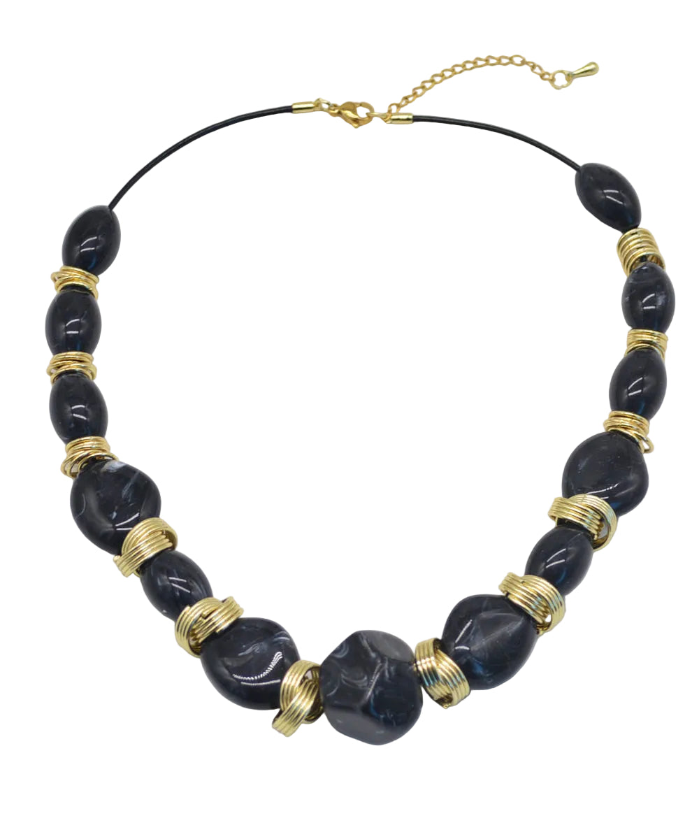 Dames Kralen Ketting Asymmetrisch Boho Stijl 3