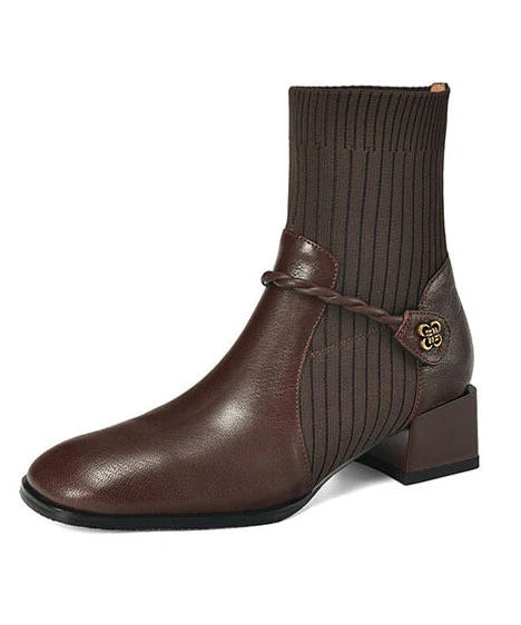 Dames Laarzen Retro met Splitwerk voor een Tijdloze Look 4