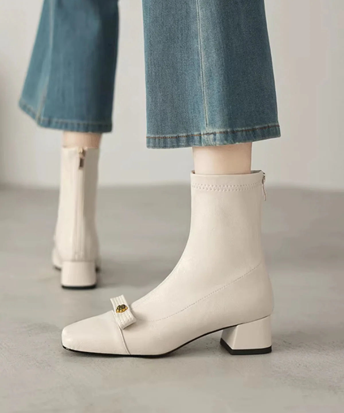 Dames Laarzen Robuust Design met Stevige Hak en Comfortabele Pasvorm 3