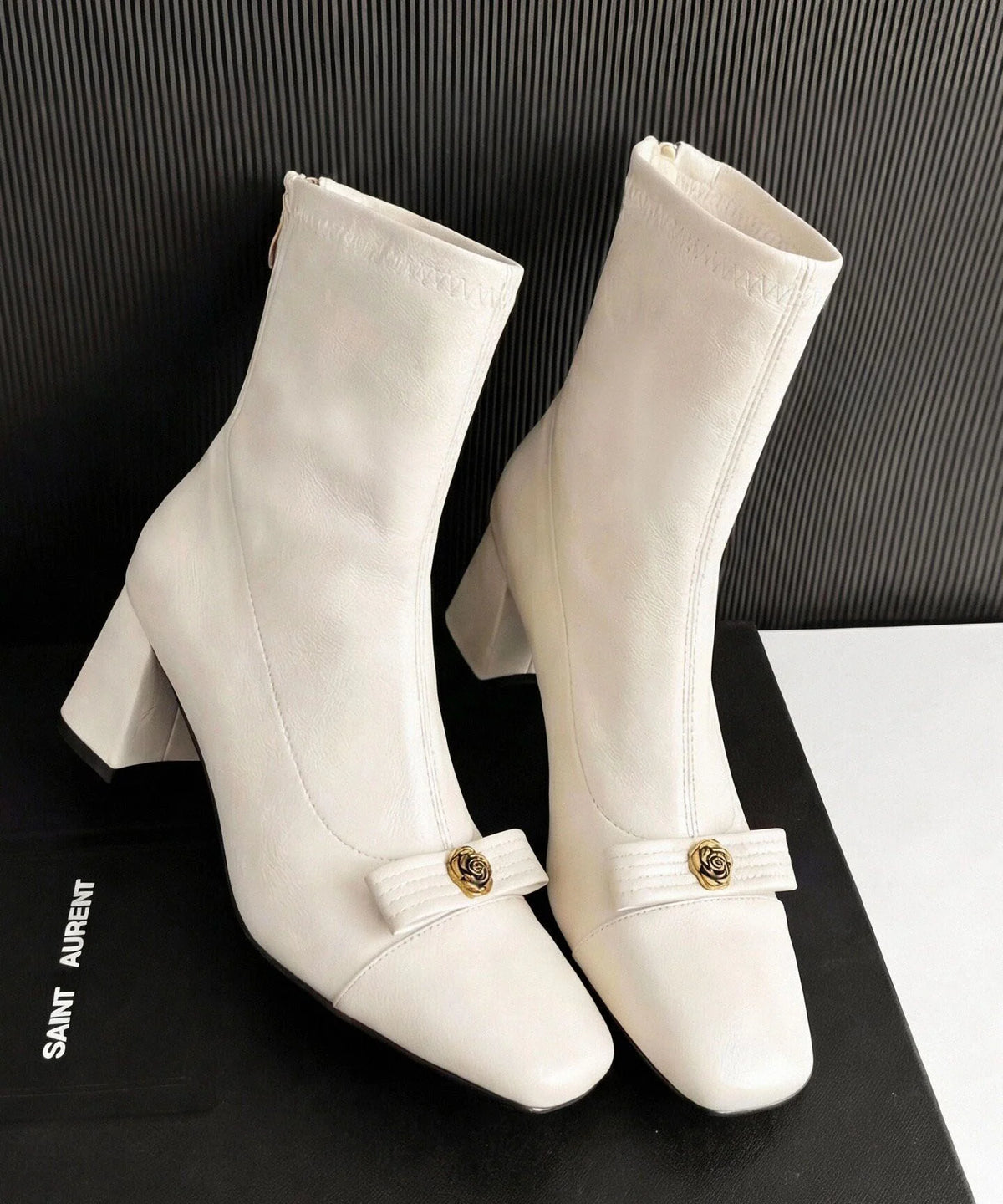 Dames Laarzen Robuust Design met Stevige Hak en Comfortabele Pasvorm 4