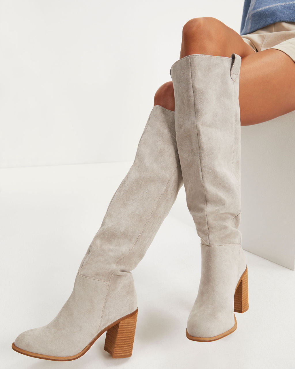 Dames Laarzen Slouch Casual Chic 10